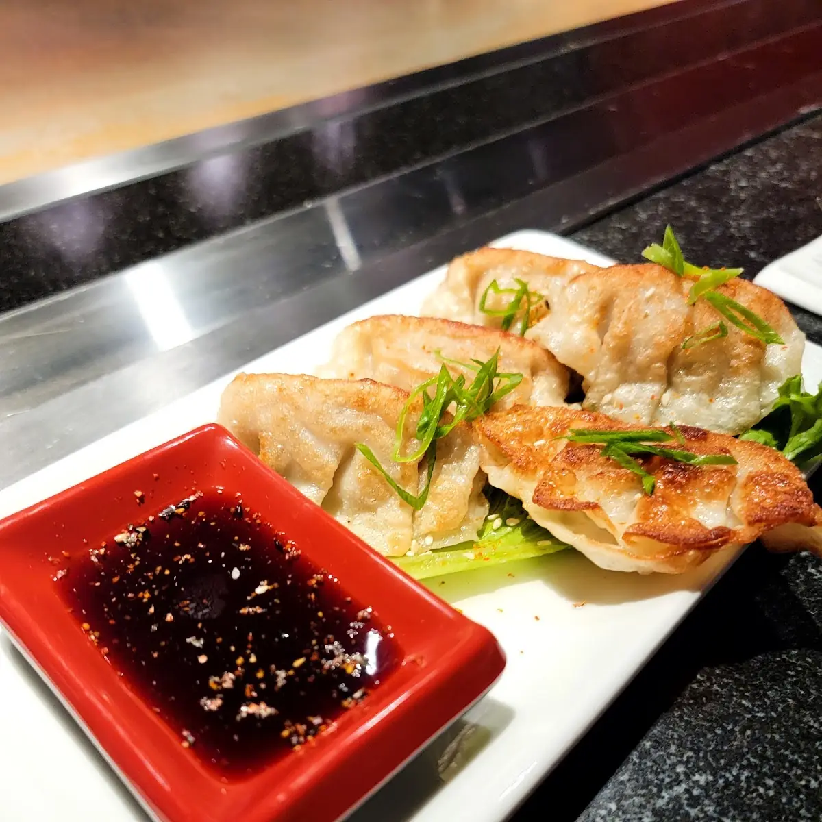 Chicken Gyoza, Benihana Niagara Falls