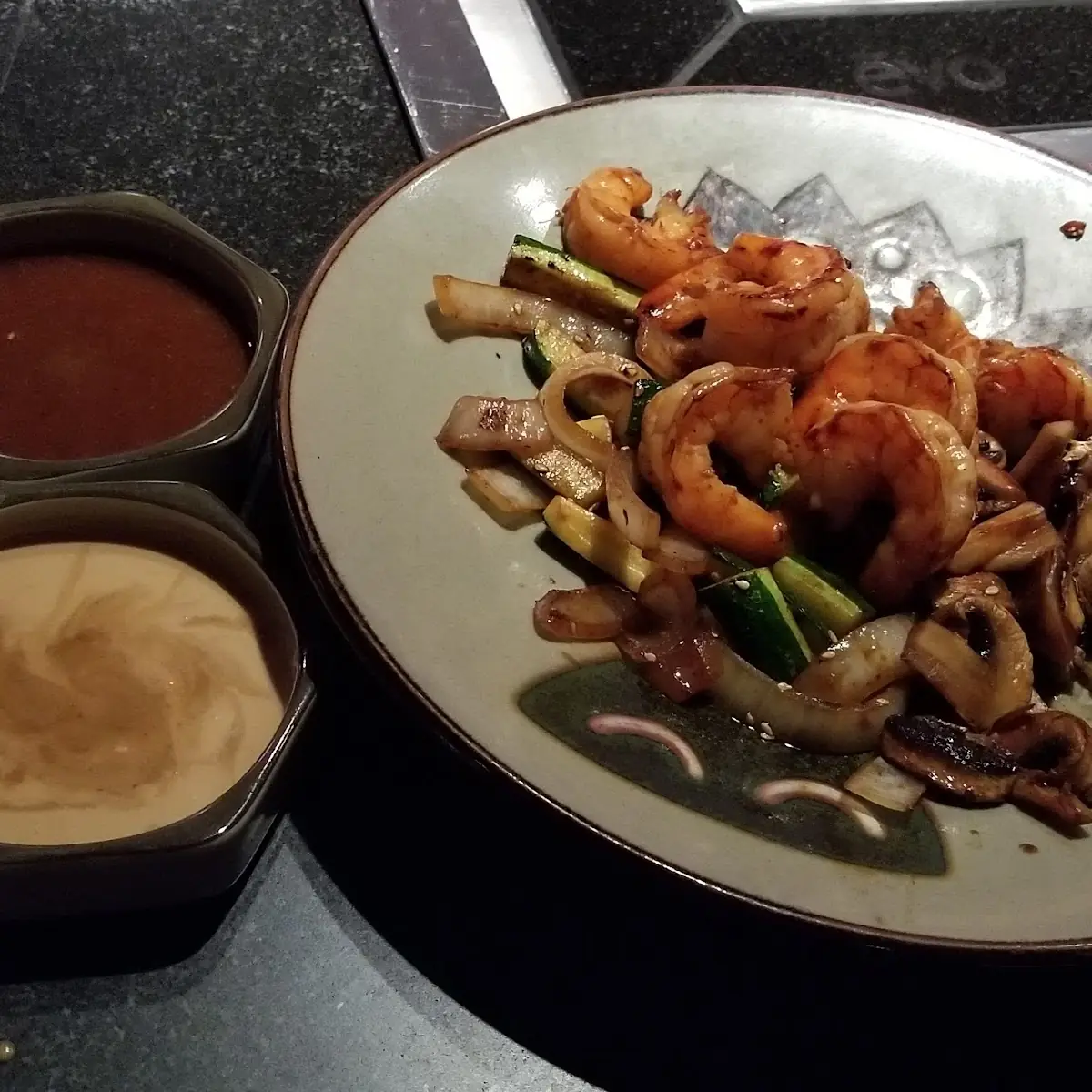 With Ginger & Mustard Sauce on the Side, Benihana Niagara Falls