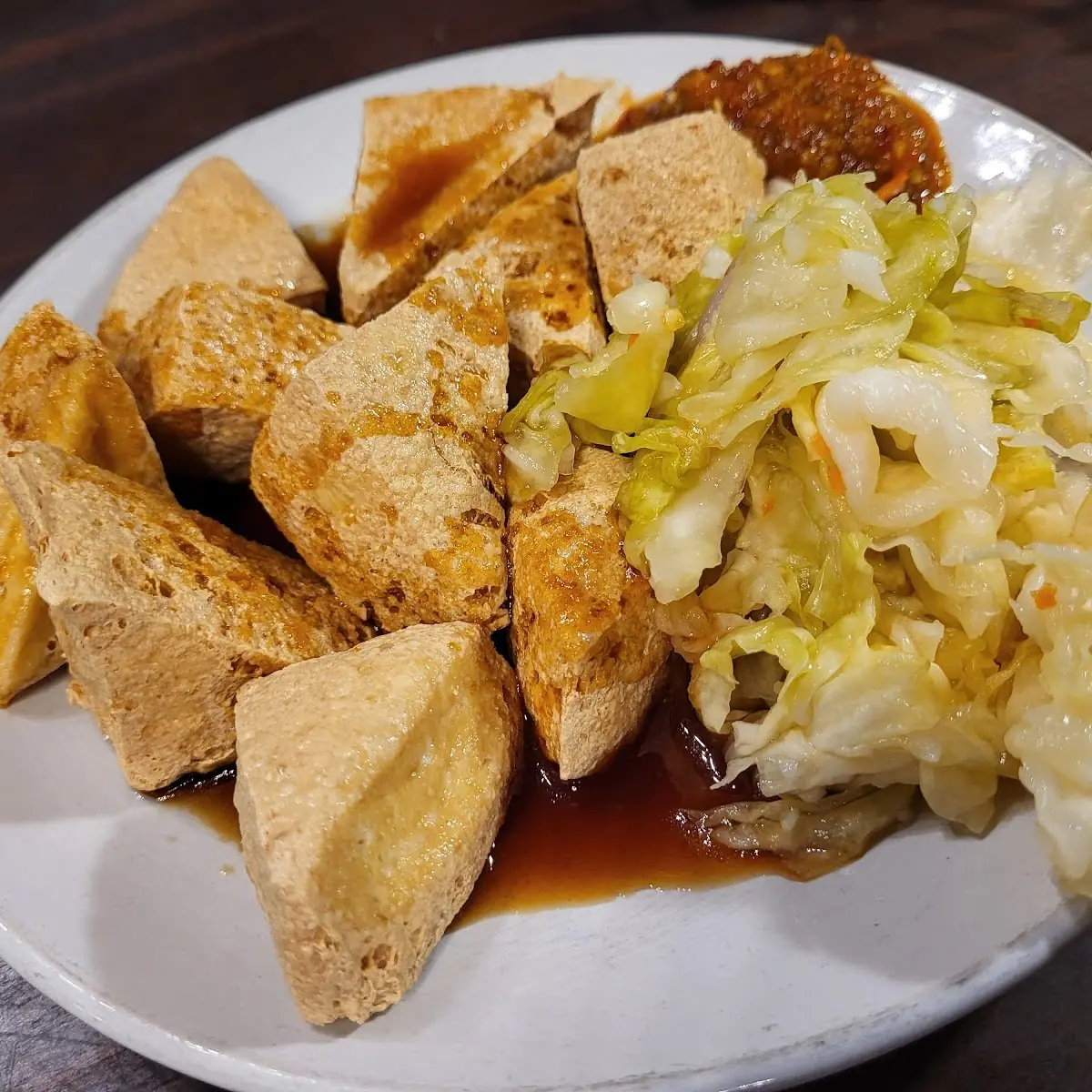 Teppanyaki Fried Tofu