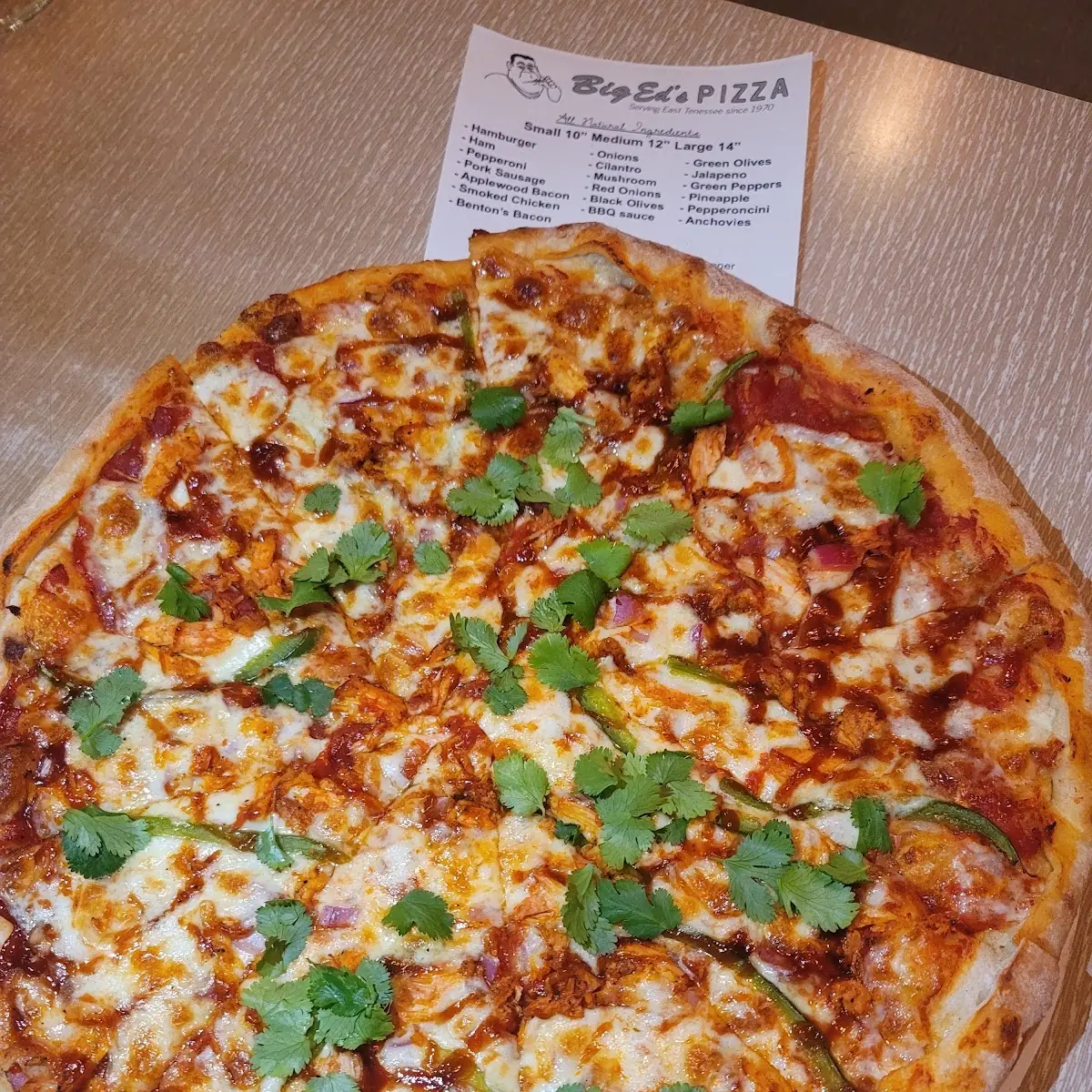 BBQ Chicken Pizza
