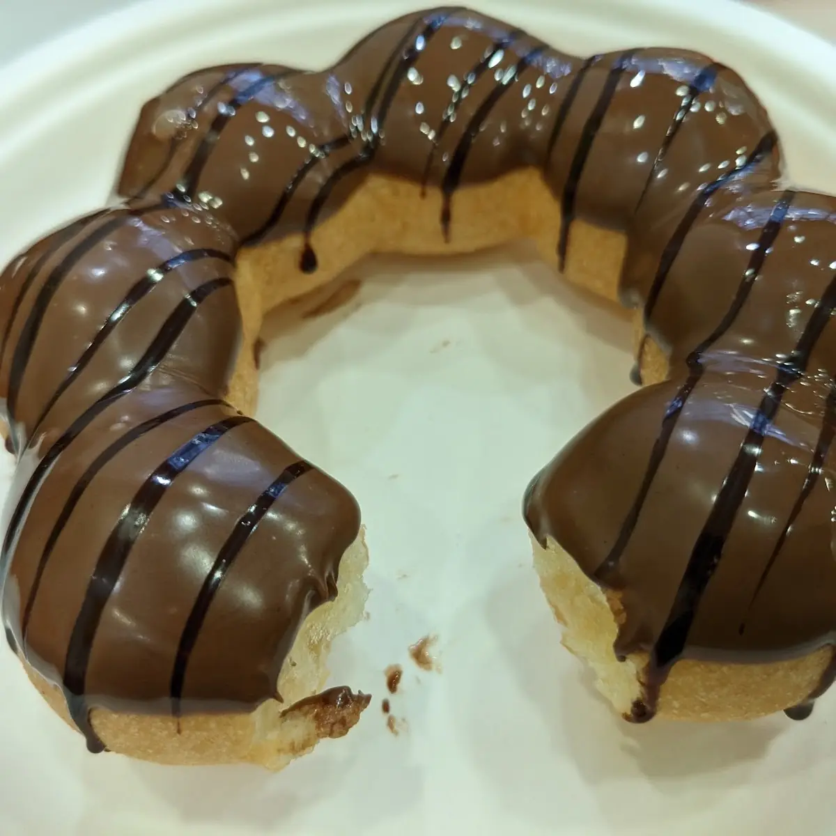 Nutella Mochi Donut