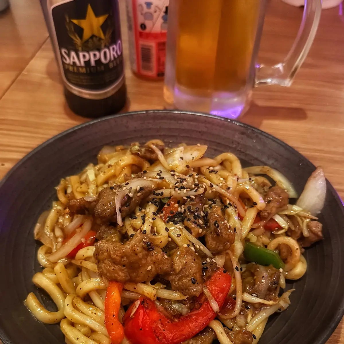 Black Pepper Yaki Udon