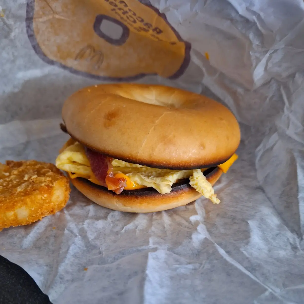 Bacon Egg and Cheese Bagels