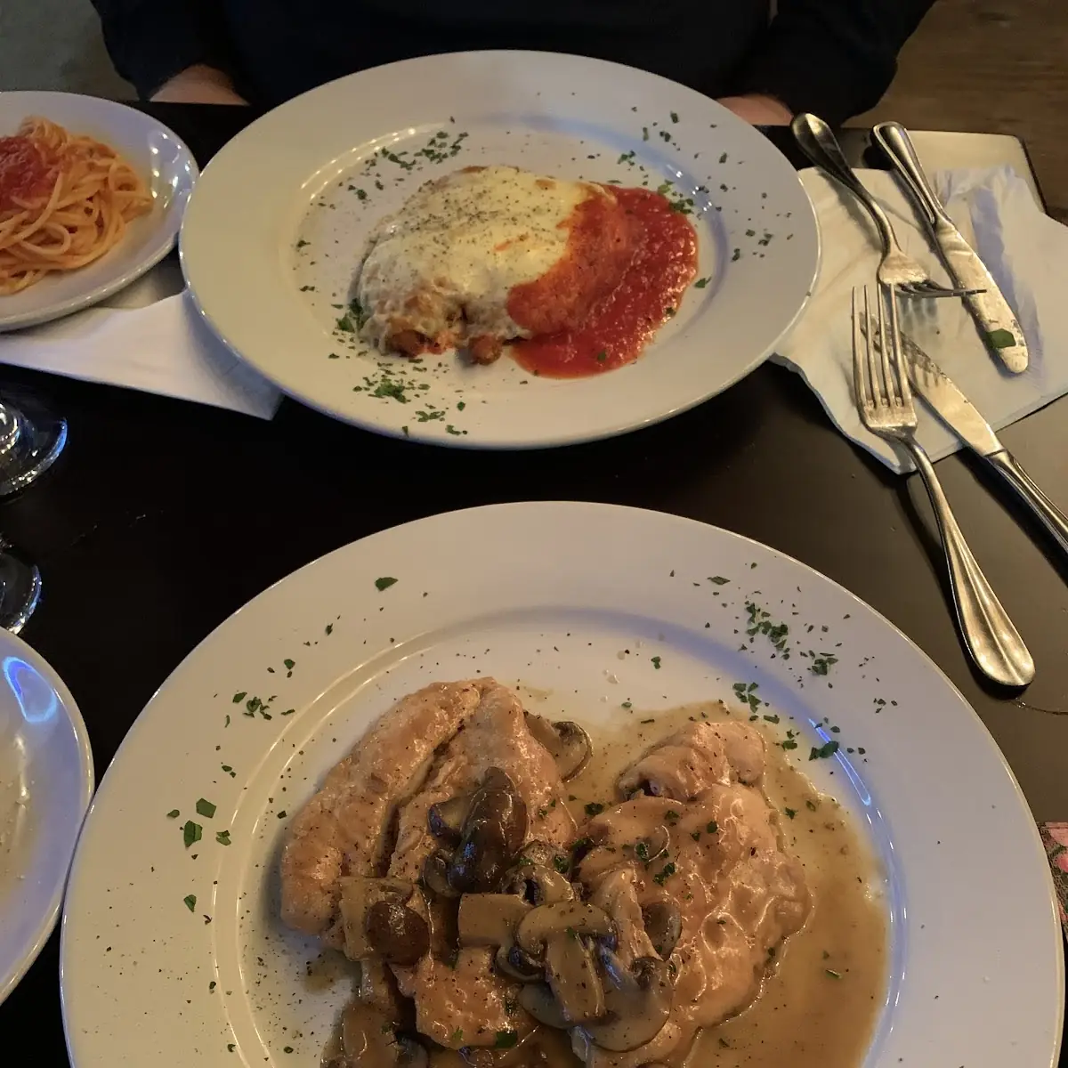 Chicken Marsala Entree