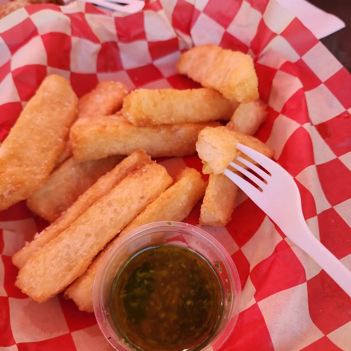 Deep Fried Soy Mandioca