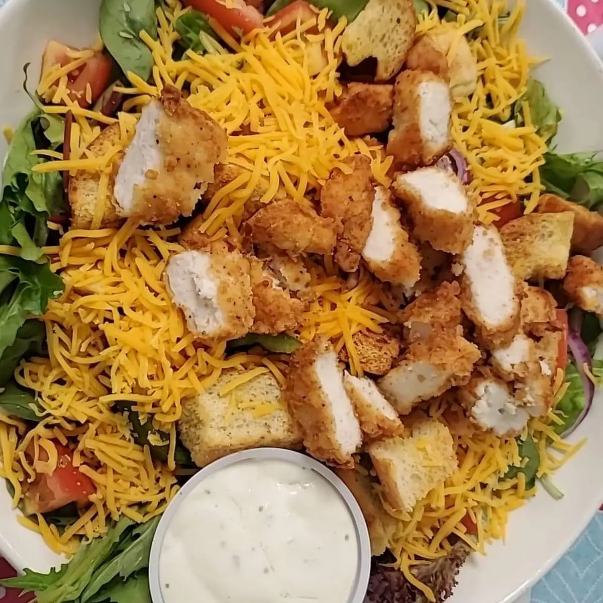 Crispy Chicken Salad