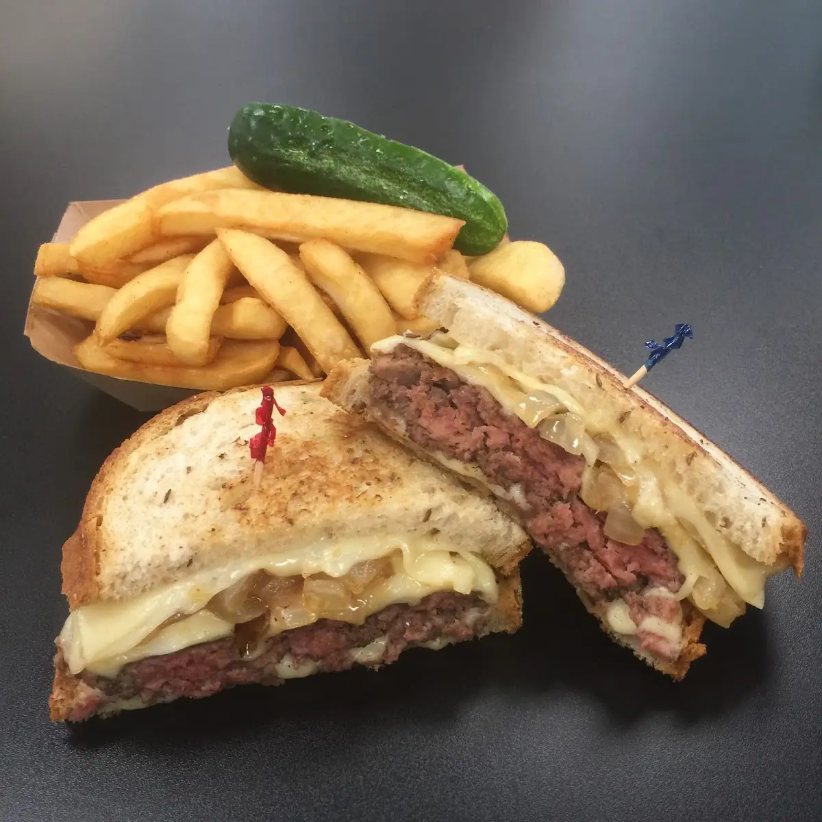 Patty Melt Deli Burger