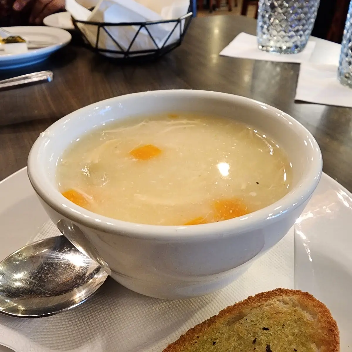 Lemon Chicken & Rice Soup