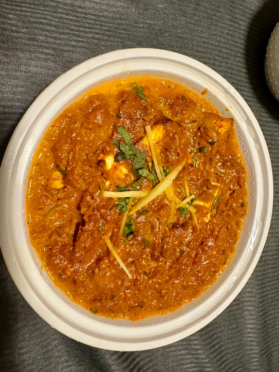 Karahi Paneer, The Saffron Indian Restaurant