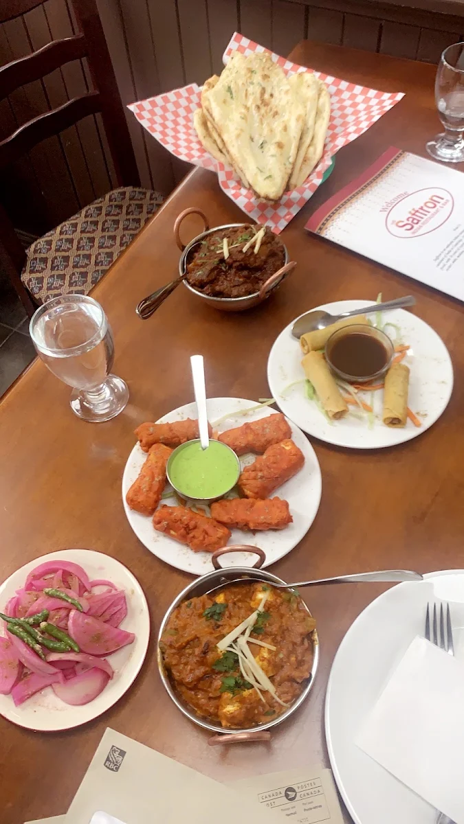 Paneer Poakara, The Saffron Indian Restaurant