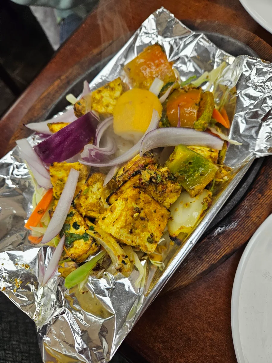 Paneer Tikka, The Saffron Indian Restaurant