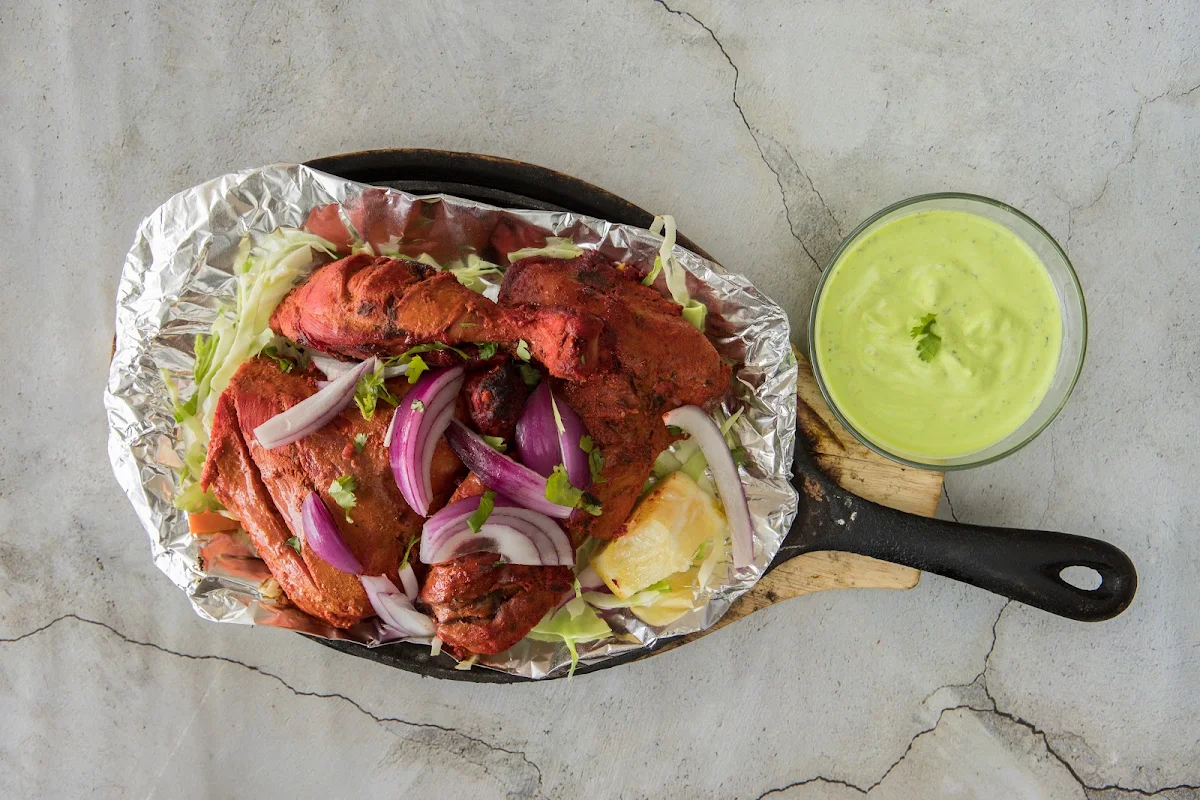 Tandoori Chicken, The Saffron Indian Restaurant