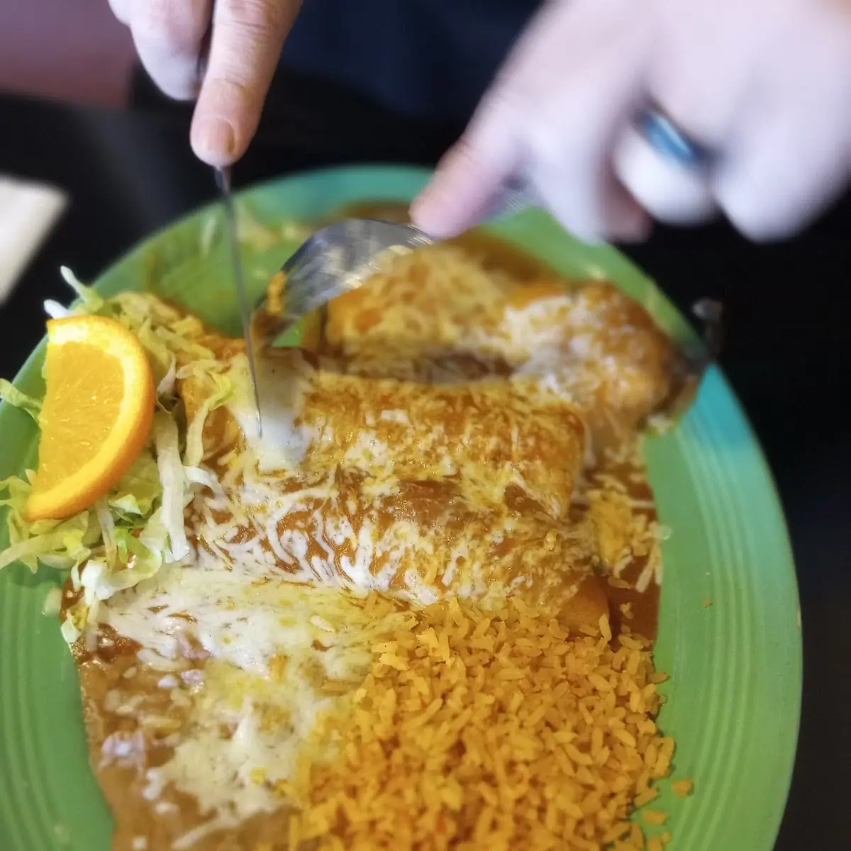 Chile Relleno Burrito Taco Plate