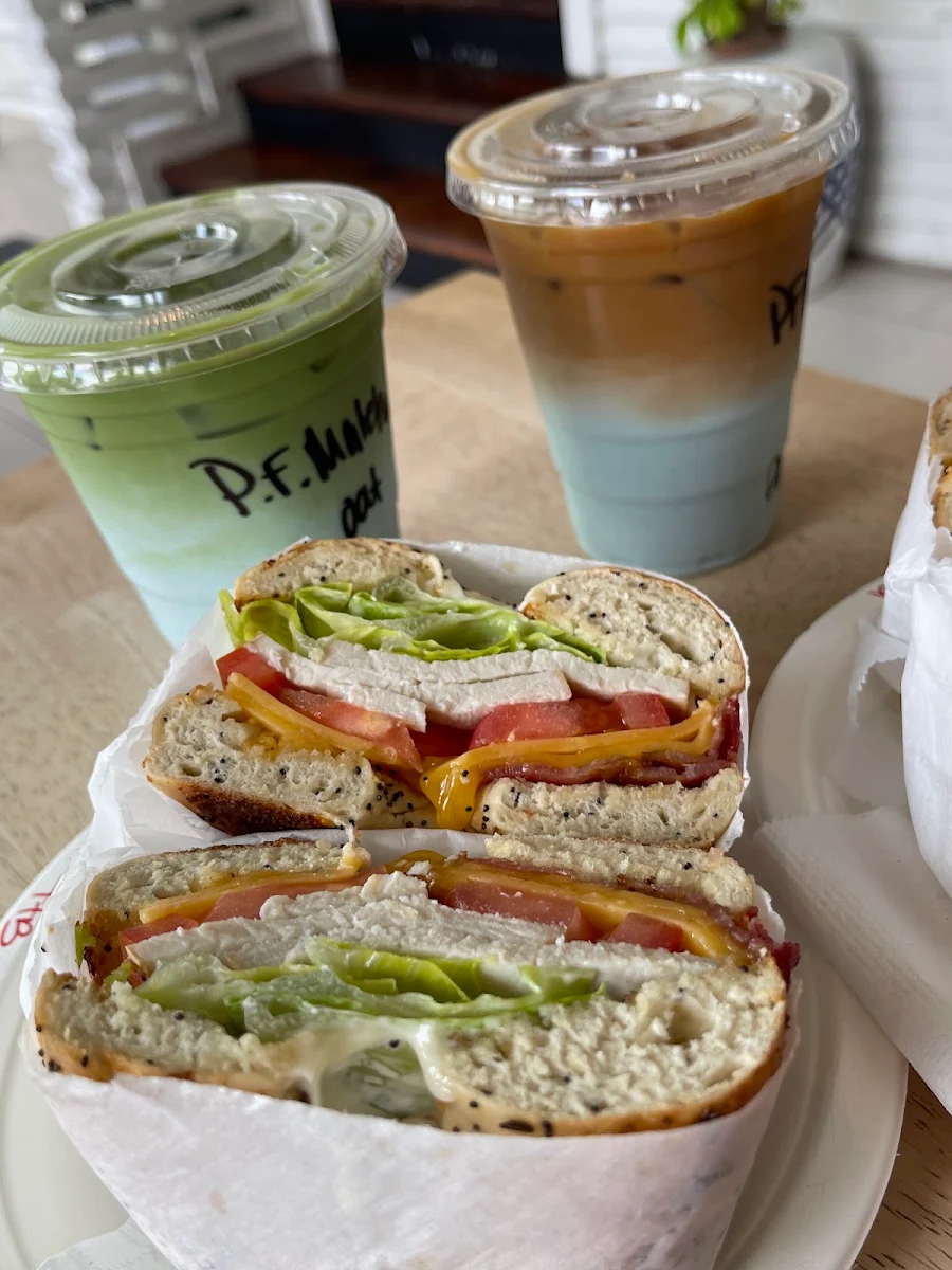 Chipotle Chicken Bagel