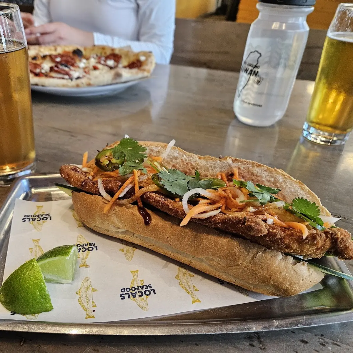 Fried Catfish Banh MI