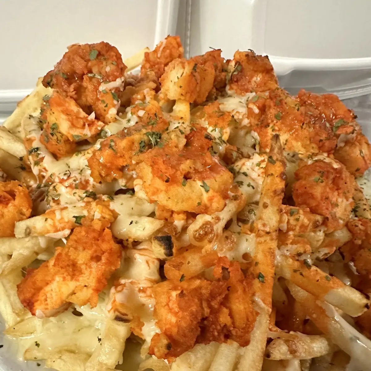 Buffalo Chicken Cheese Fries