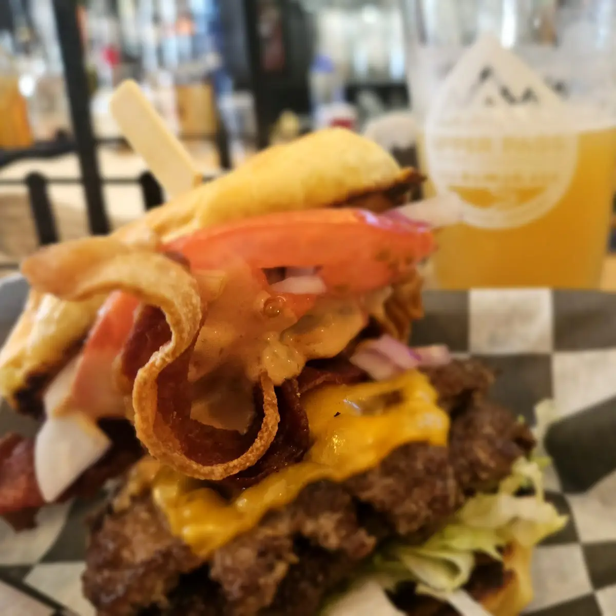 Single Smash Burger
