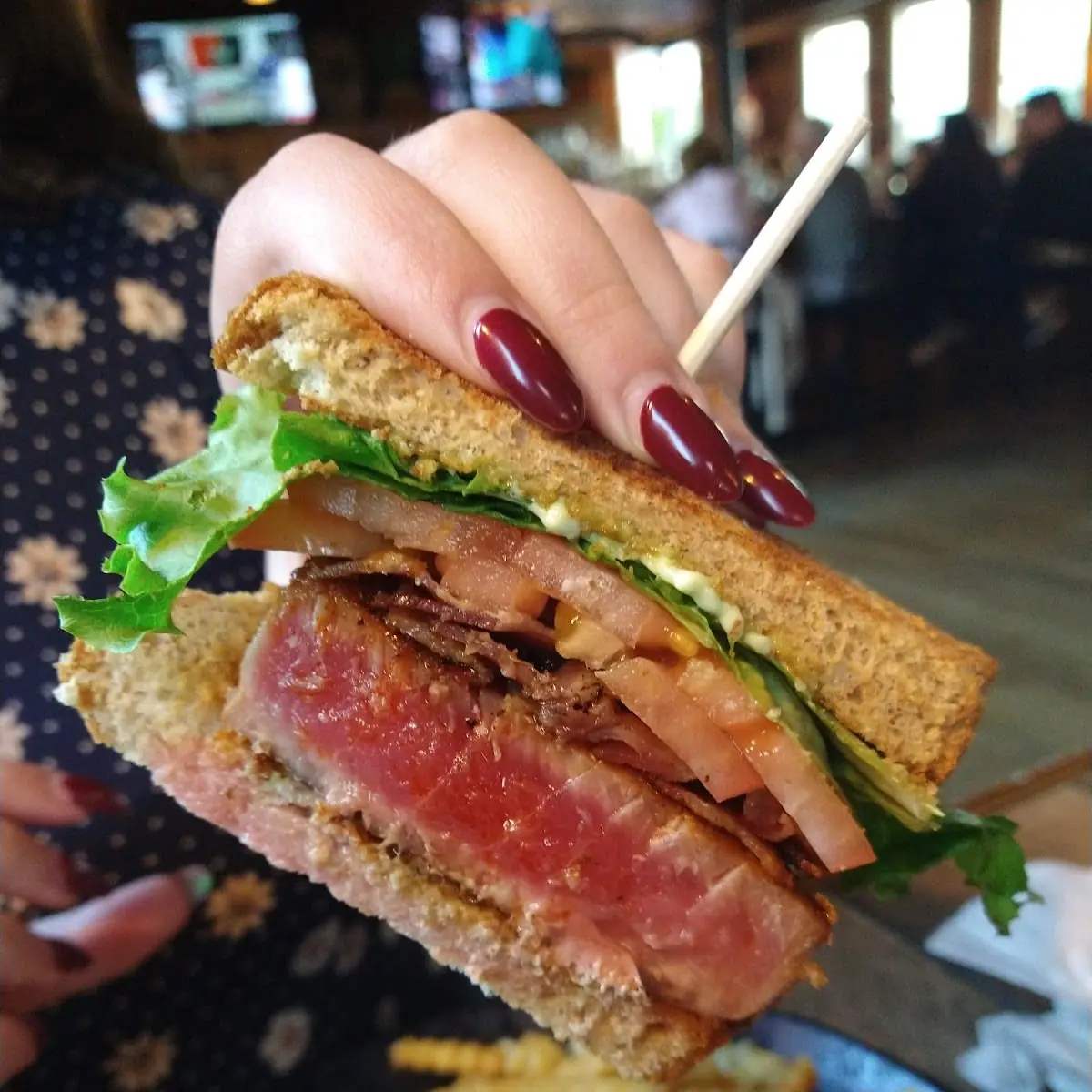 Ahi Tuna blt