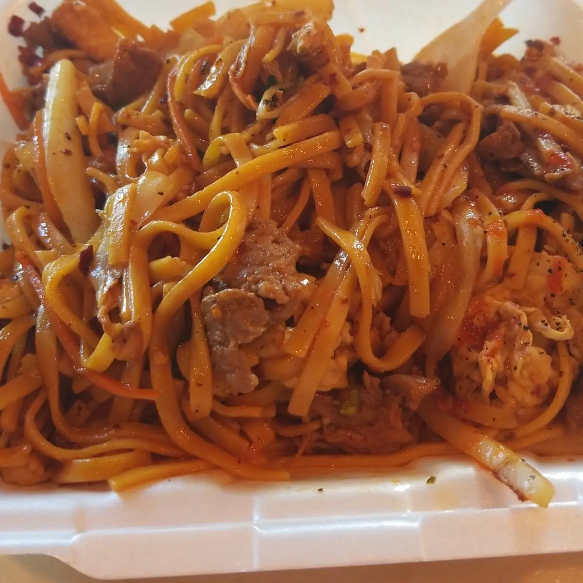 Beef Fried Noodle Yum