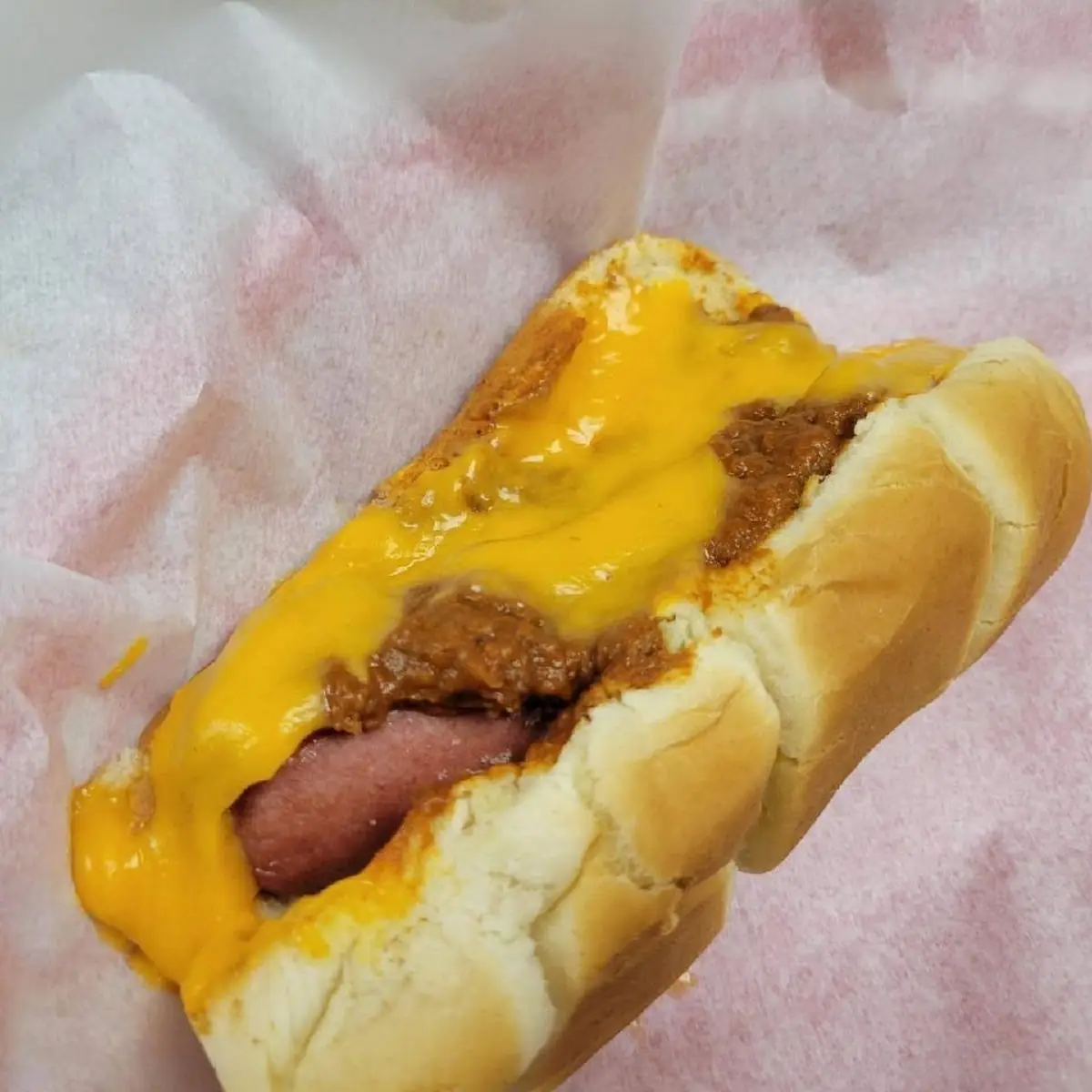 Two Chili Cheese Dogs