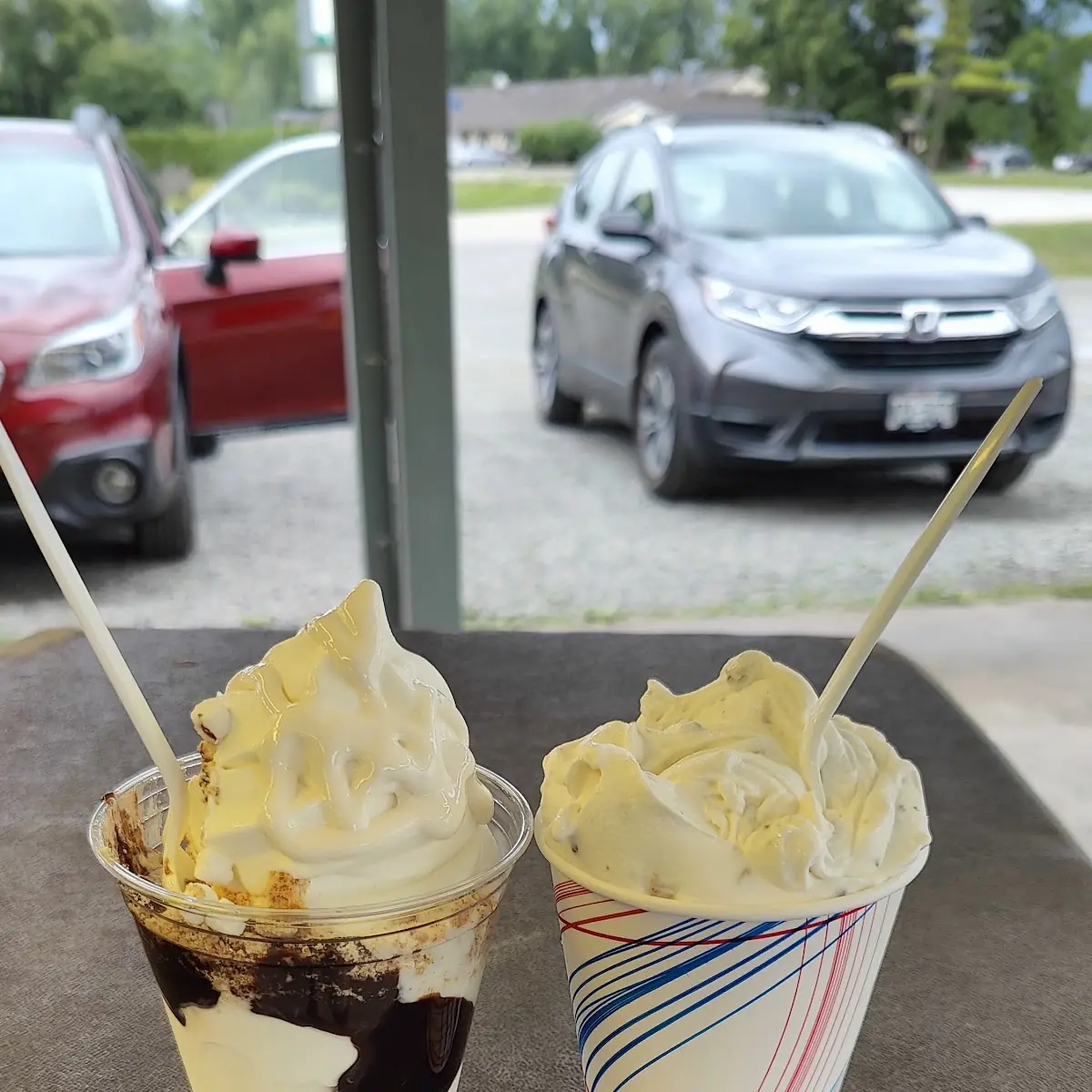 Smore Sundae and Heath Flurry