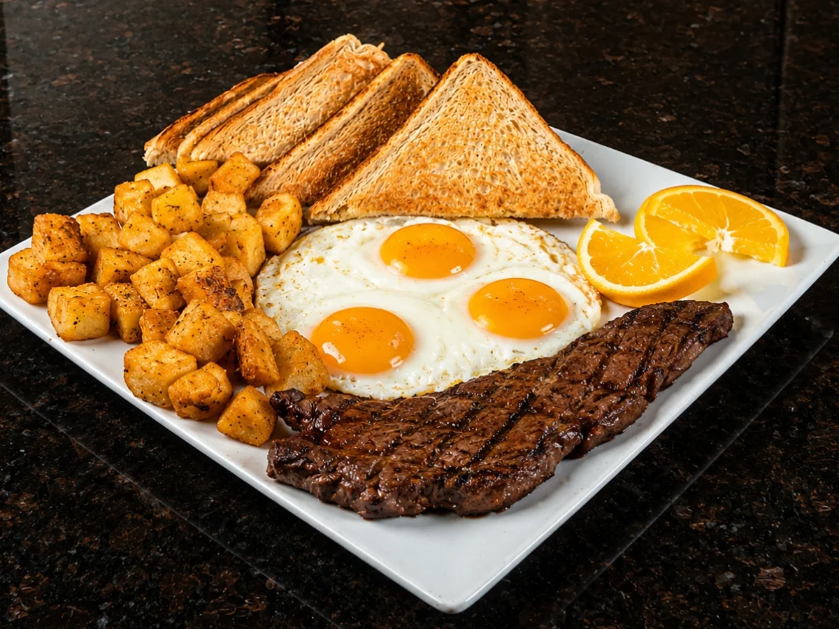 Breakfast Brunch - Steak & Eggs, SymposiumCafeRestaurant Georgetown
