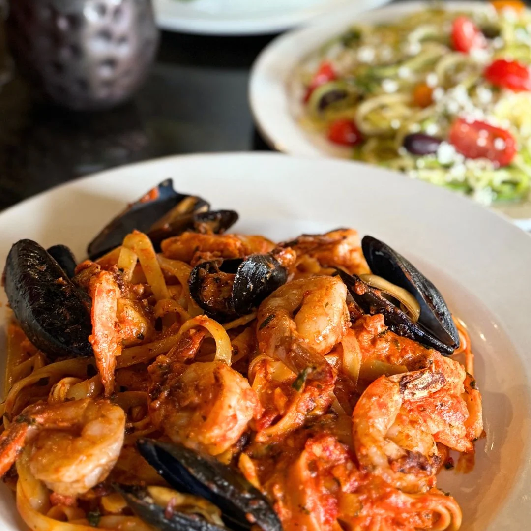 Seafood Pasta, SymposiumCafeRestaurant Georgetown