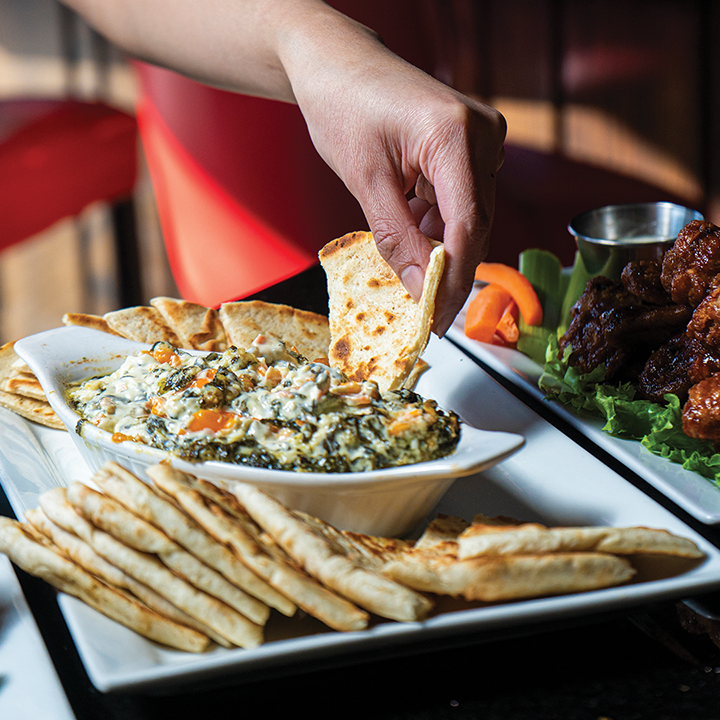 Warm Spinach Dip, SymposiumCafeRestaurant Georgetown
