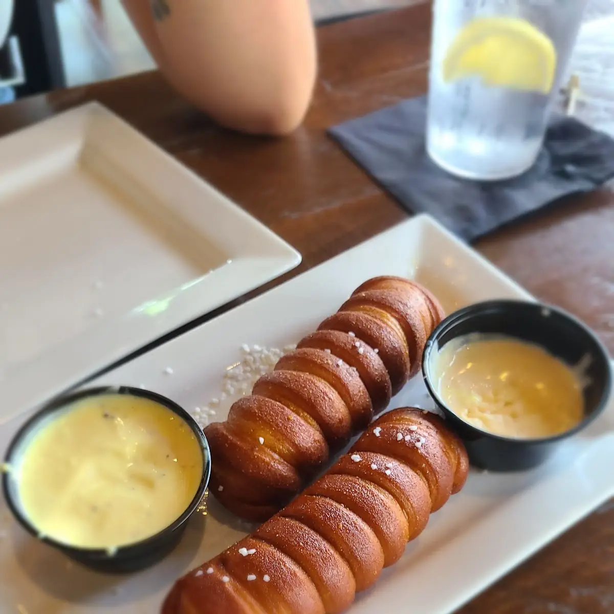 Pretzel Bites and Honey Mustard