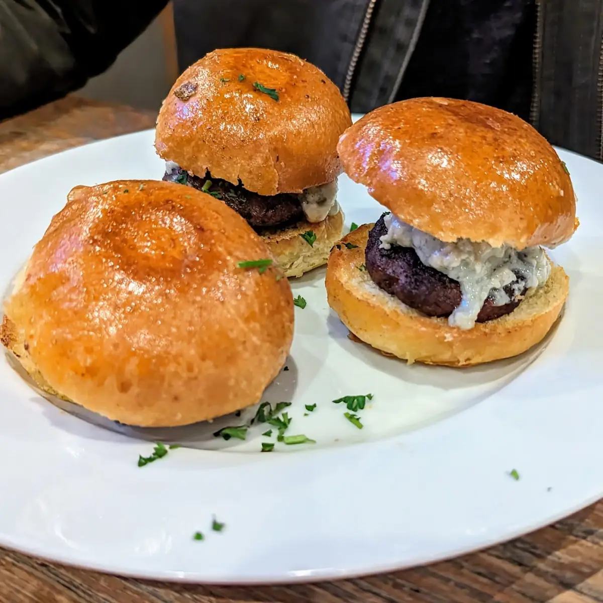 Blue Cheese Sliders
