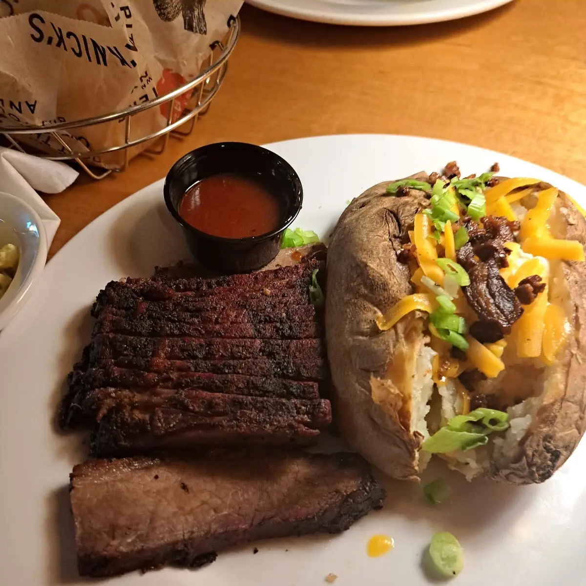 Not so Naked Baked Potato