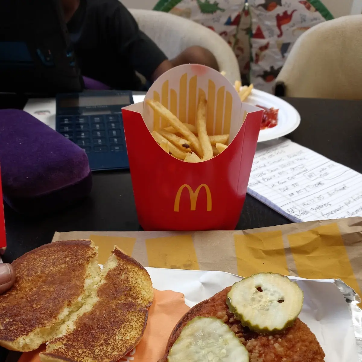 McDonald's Chicken Sandwich Combo