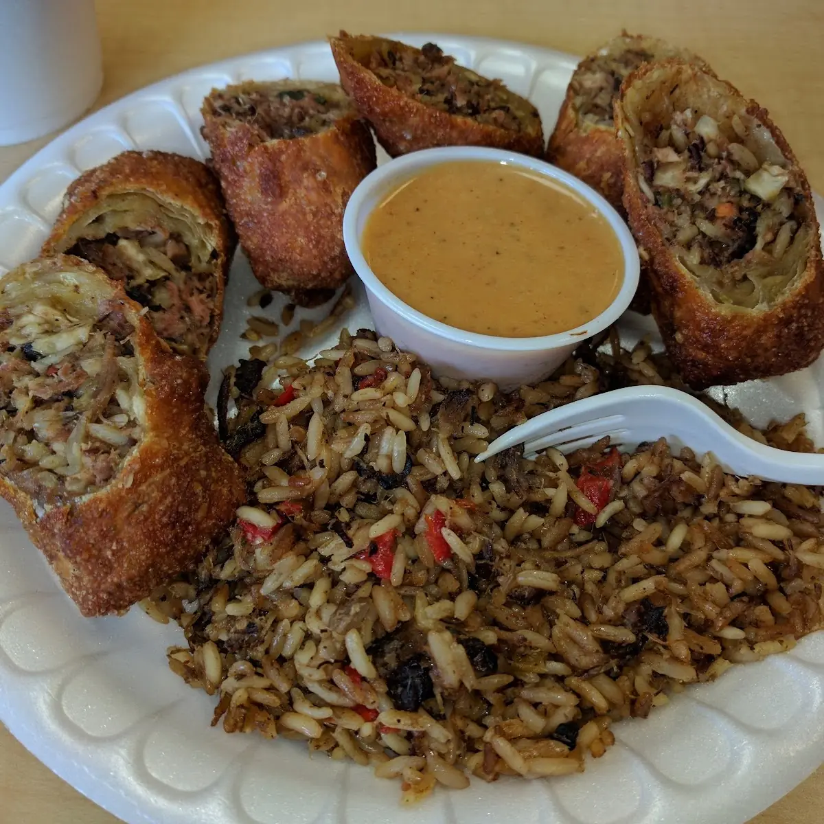 Pulled Pork Egg Rolls