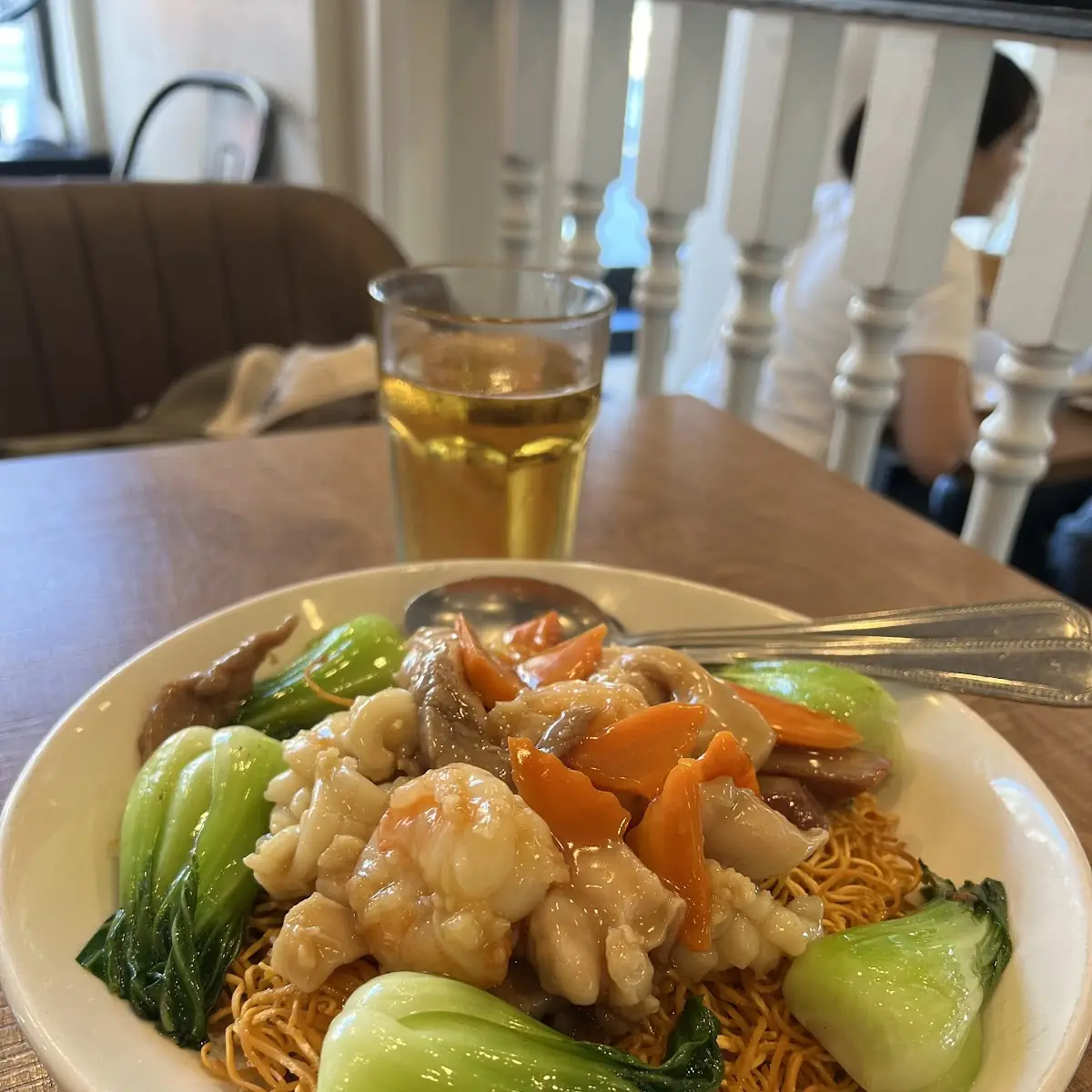 Chicken Pan Fried Noodles