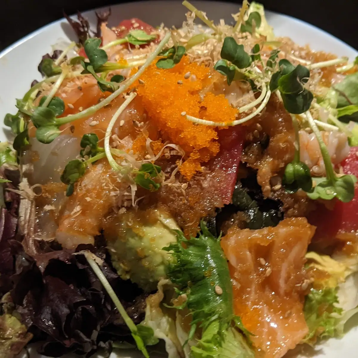 Sashimi Salad