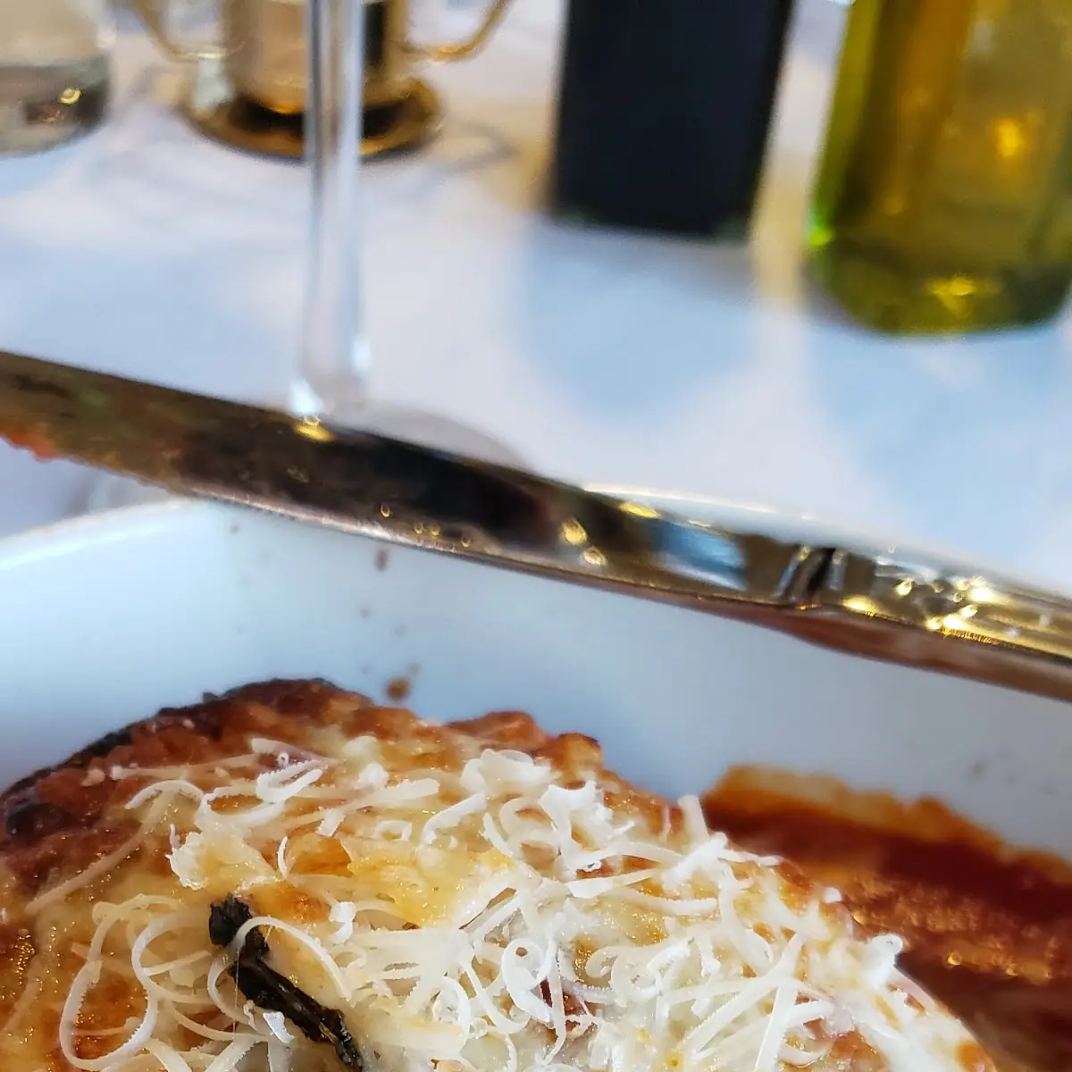 Eggplant Parmigiana Dinner
