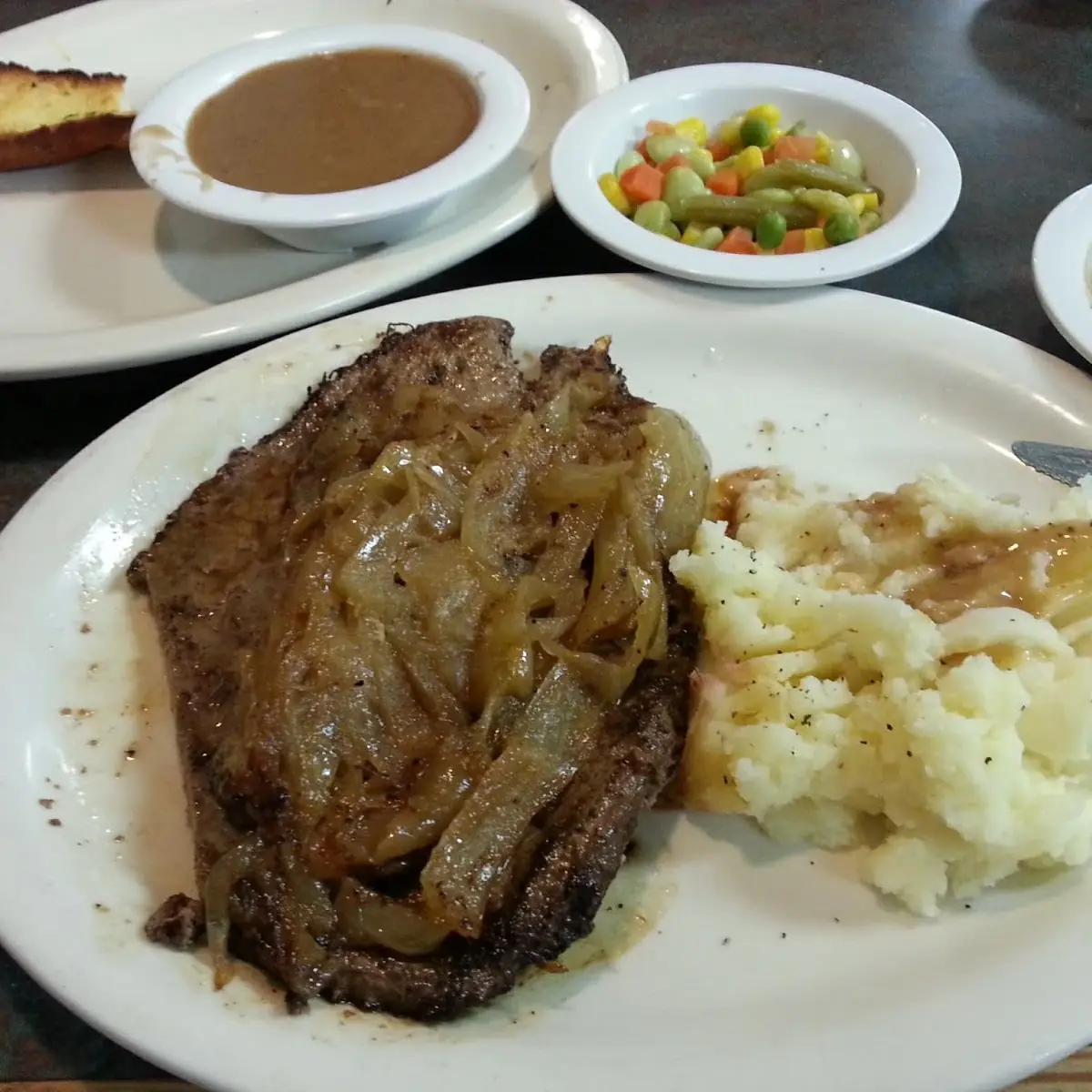 Liver & Onions with Mashed Potatoes Fantastic