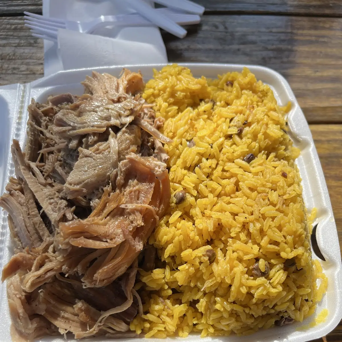 Arroz Con Gandules Roasted Chicken