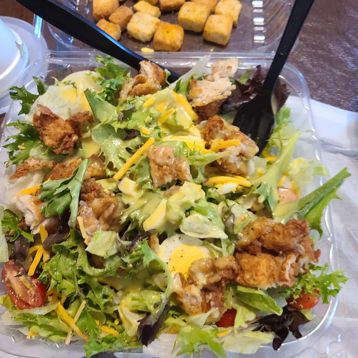 Southern Fried Chicken Salad