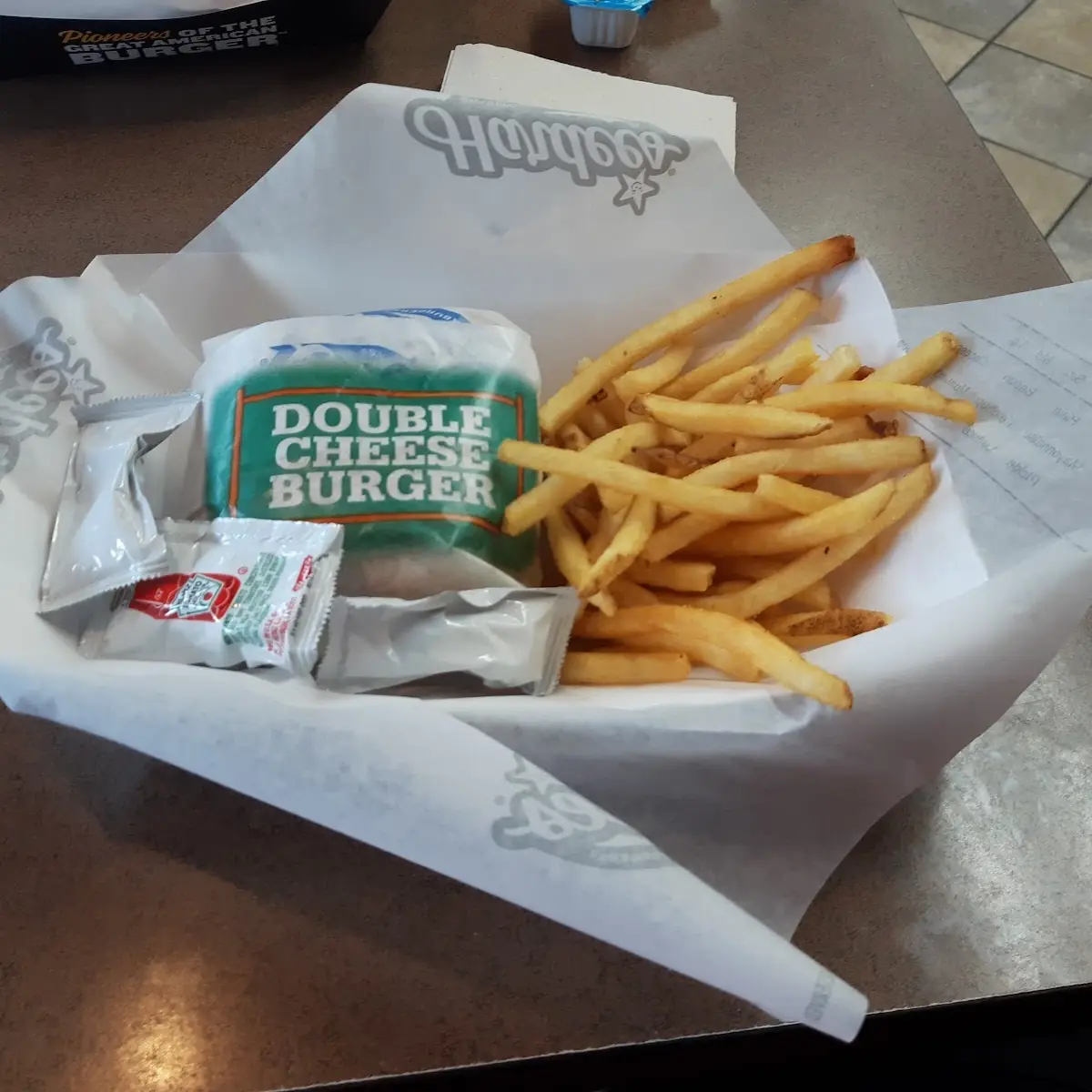 Double Cheeseburger Combo