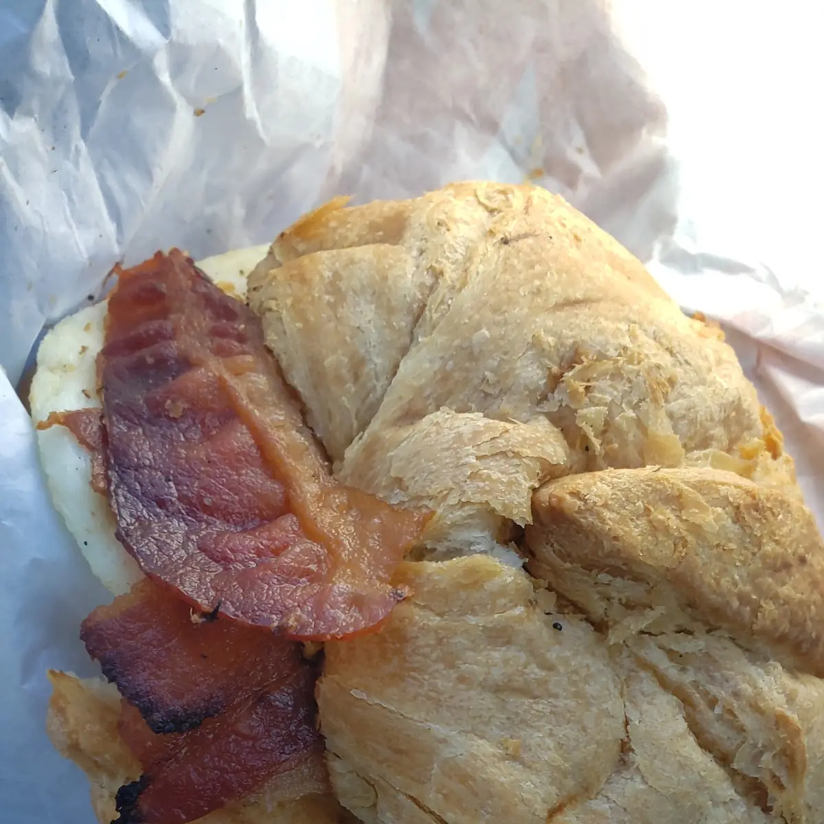 Bacon Egg and Cheese Croissant