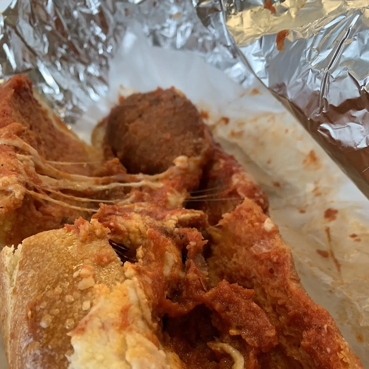 Eggplant Parmigiana Sub