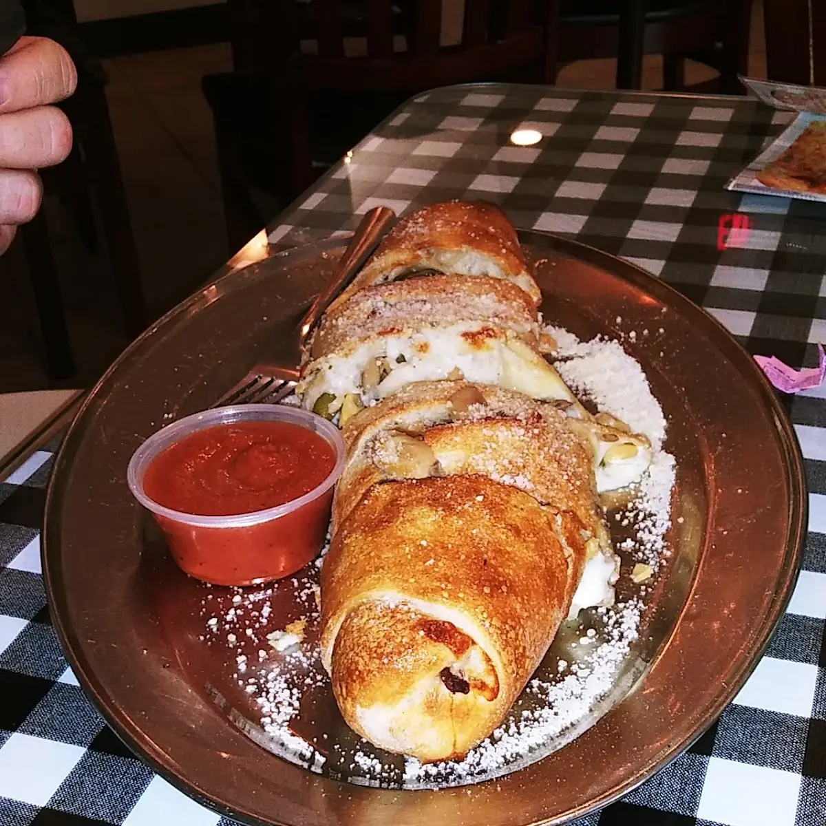 Eggplant Rollatini Calzone