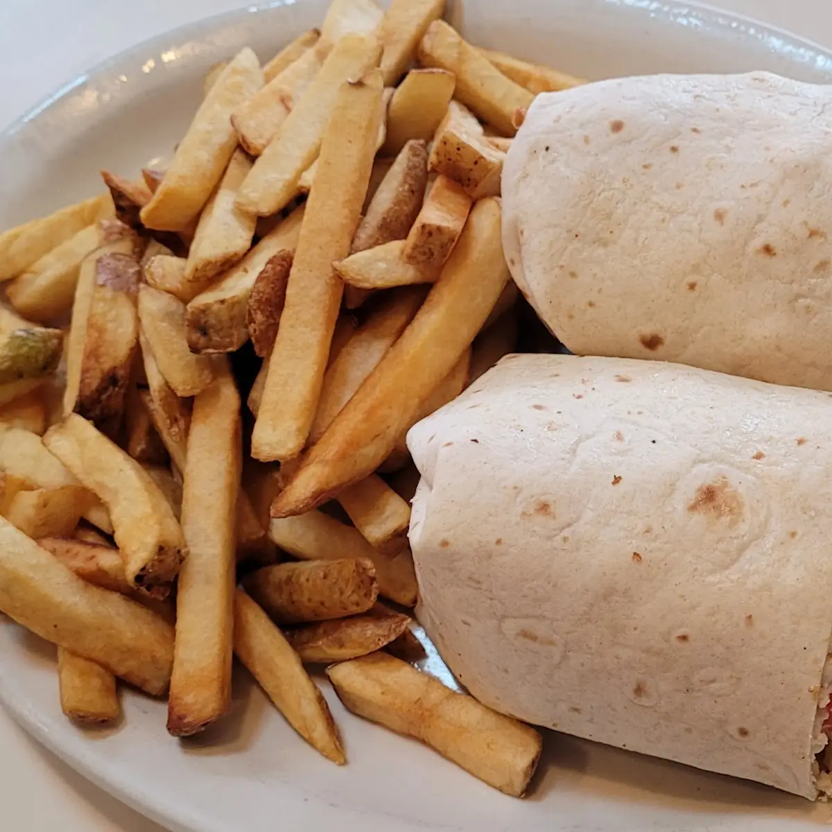 Greek Chicken Wrap