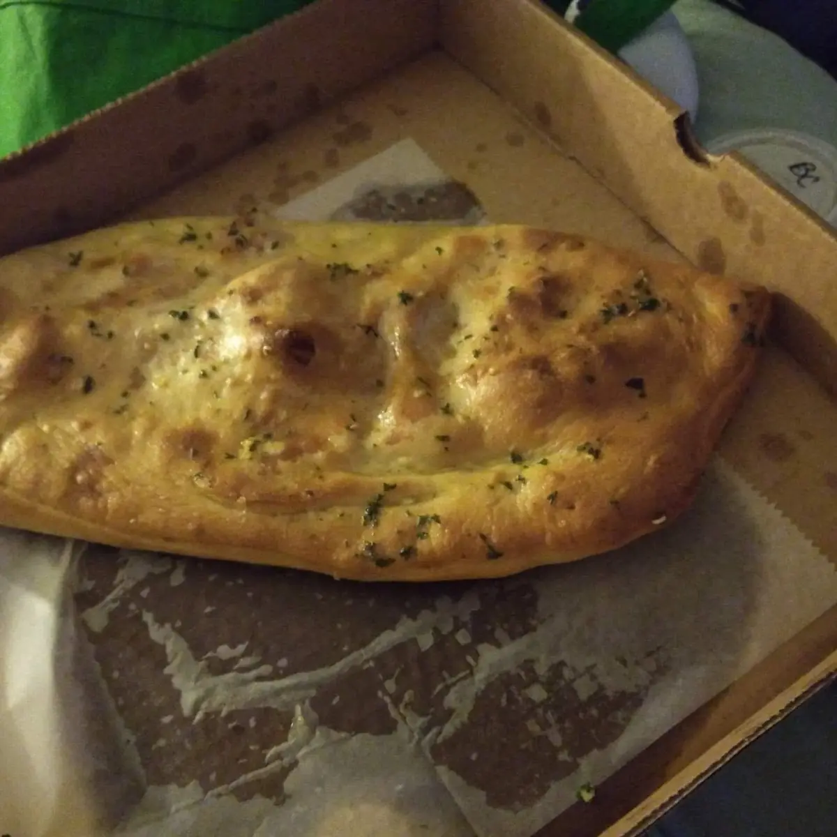 Ham and Pepperoni Calzone