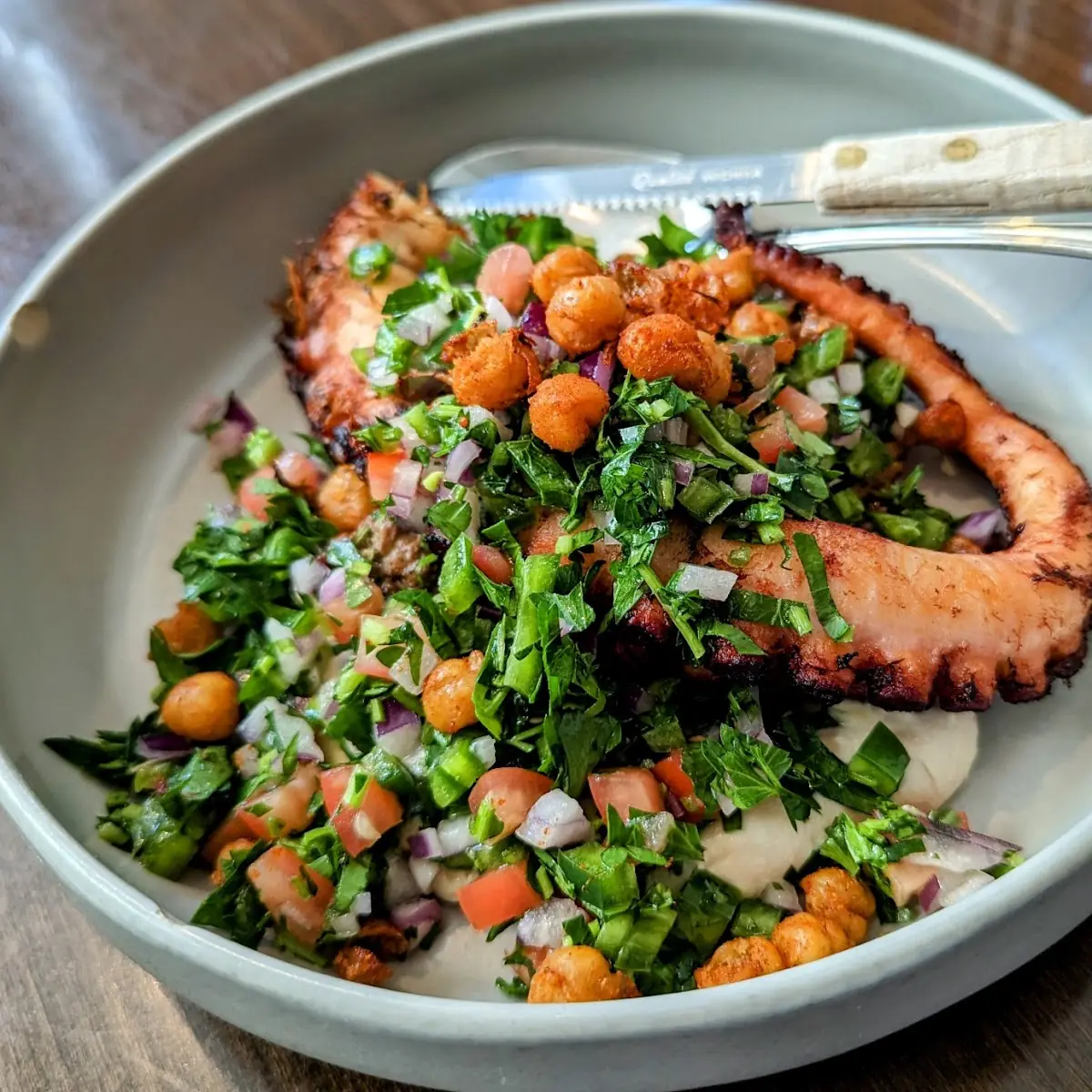 Wood Grilled Octopus