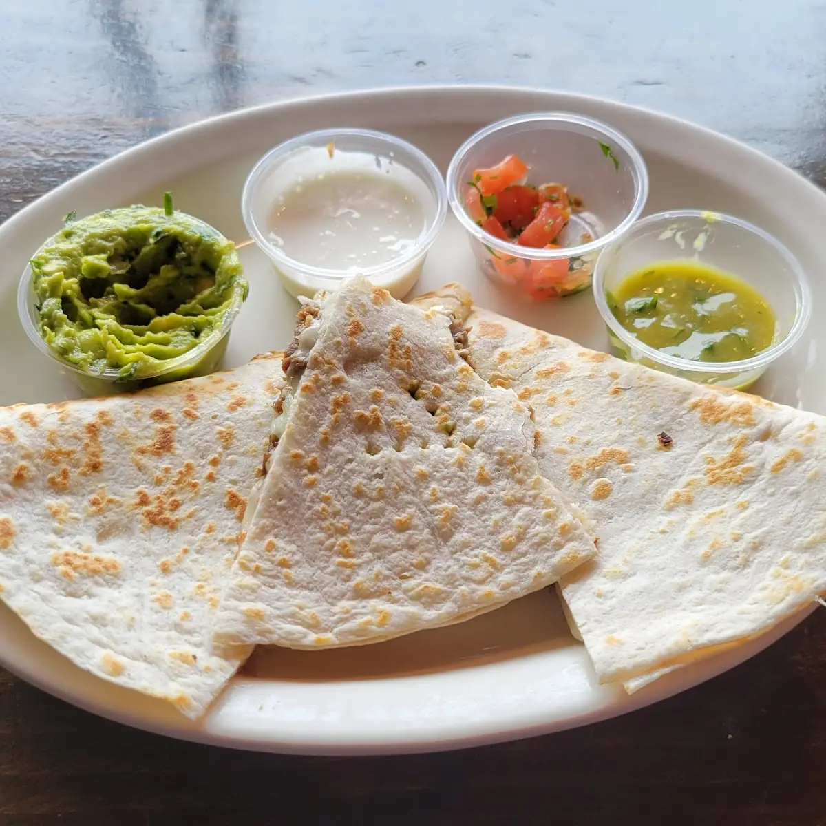 Customized Cheese Quesadilla