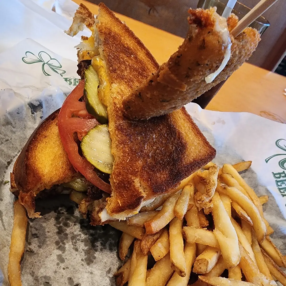 5 Cheese Burger