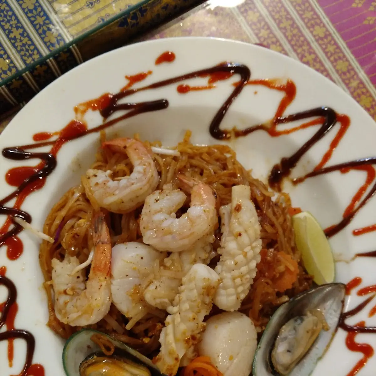 Seafood Pad Thai