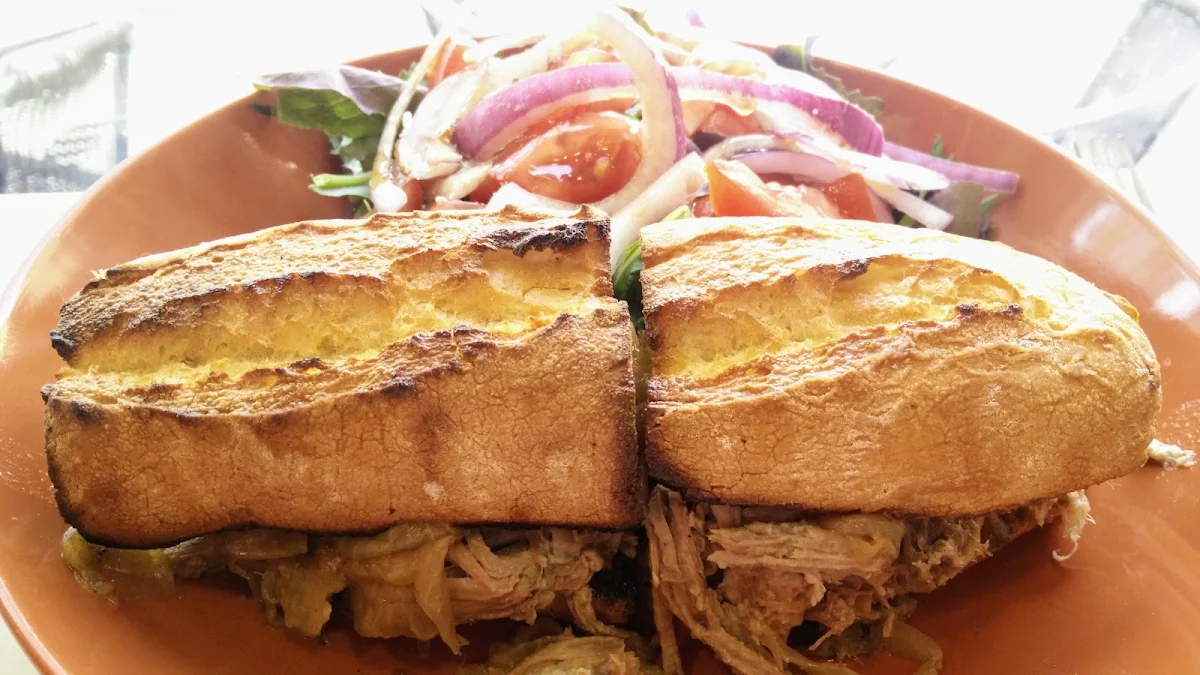 Pulled Pork Adobo Sandwich